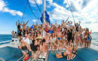 Boat party for stags and hens Malaga, Benalmadena