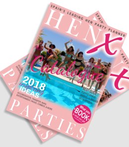 Catalogue of hen ideas, services, and activities in Marbella, Malaga